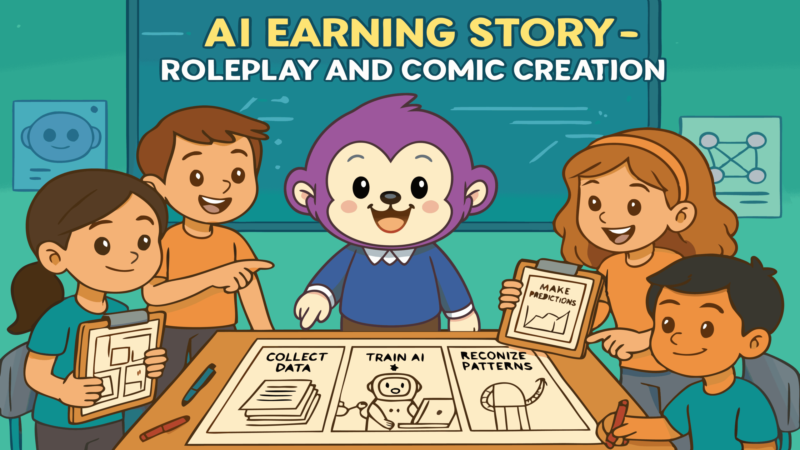 4-5:M2W4:AI Learning Story – Roleplay and Comic Creation