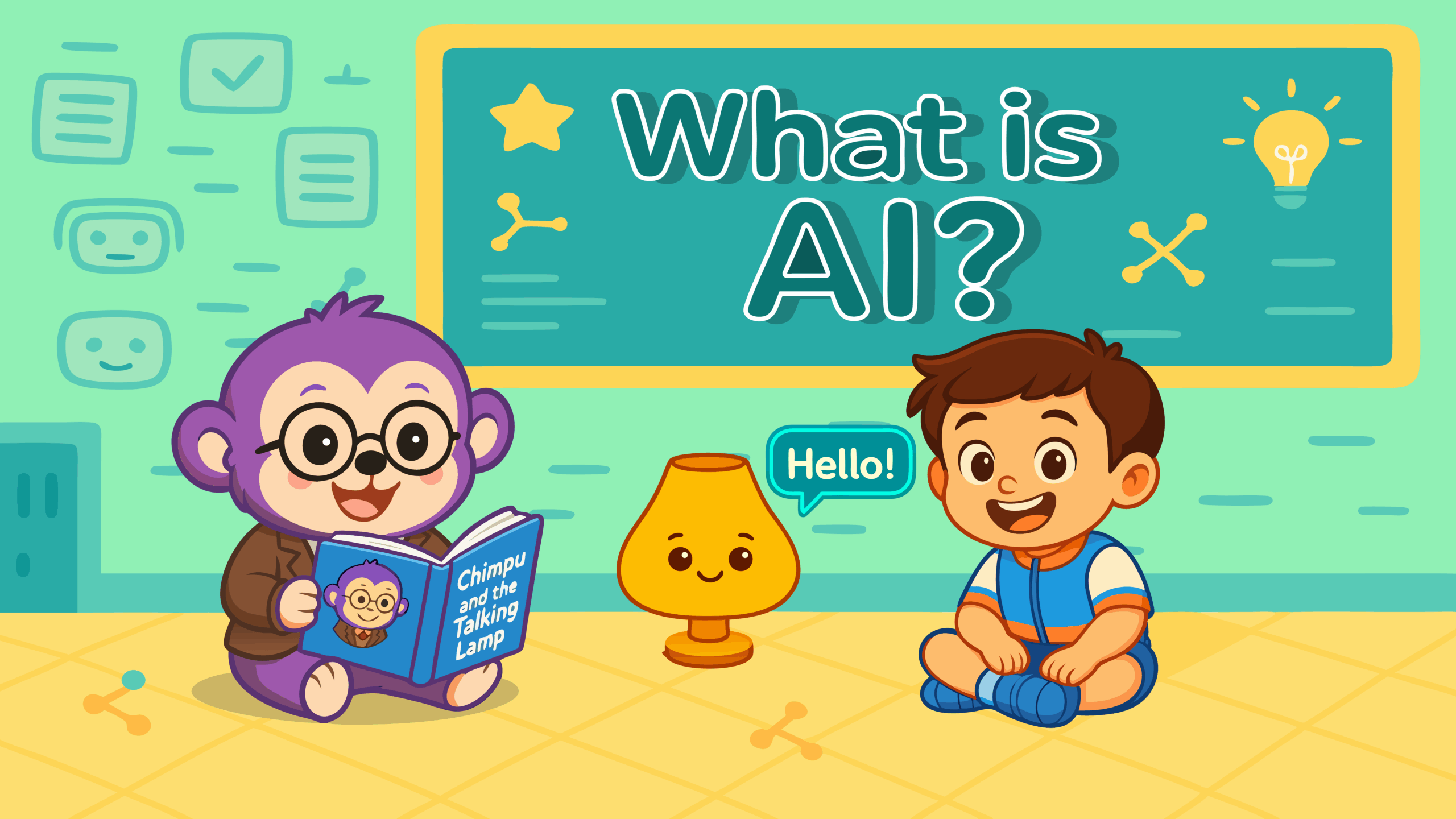 K-3:M1W1:Meet the Friendly Robot – What is AI?