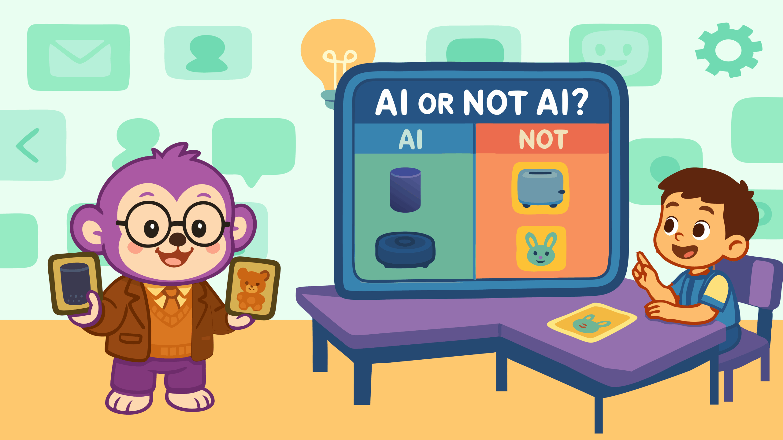 K-3:M1W2:What is AI? – Let’s Explore Smartness