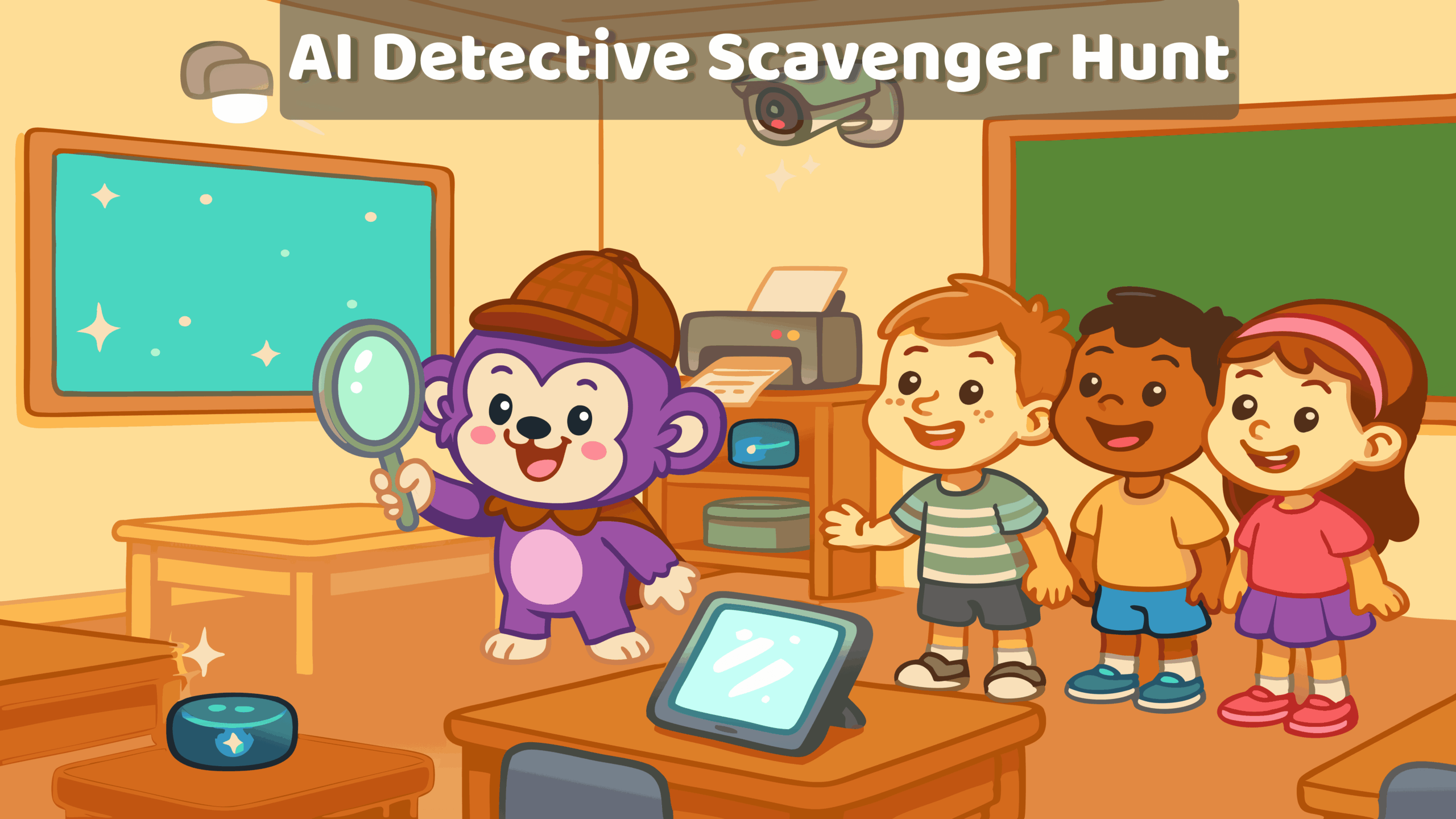 K-3:M2W2:AI Detective Scavenger Hunt