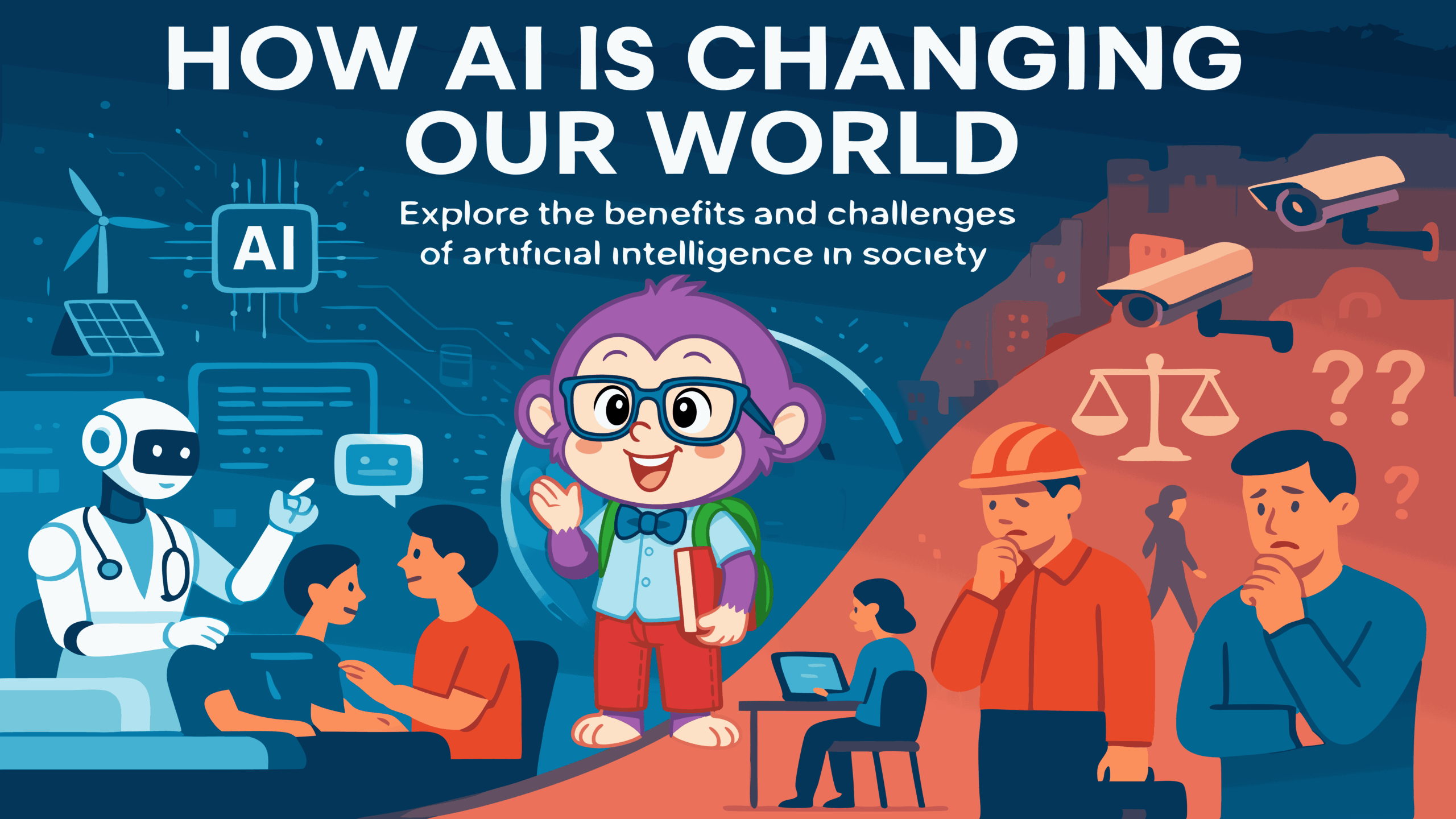 6-8:M1W3: AI’s Footprint – Society’s Benefits and Challenges